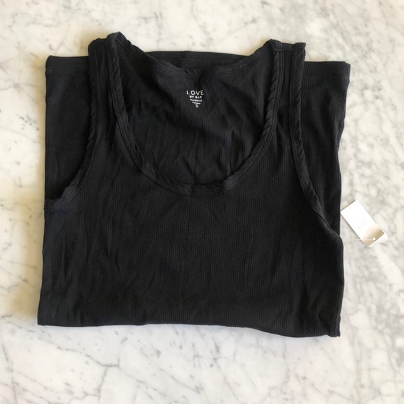 NWT Gap maternity black tank sz small - Picture 1 of 5